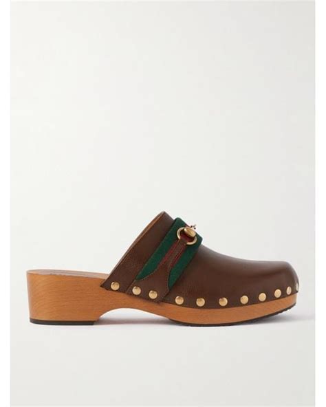 gucci clogs for men|gucci moccasins men's.